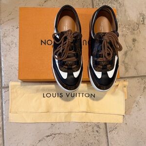 Louis Vuitton Black and Brown Men's Sneakers